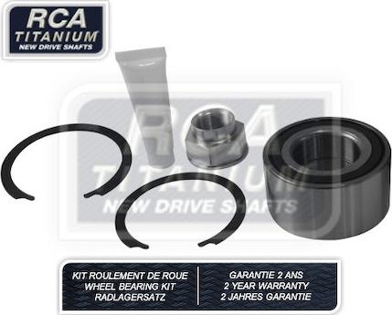 RCA France RCAK1131 - Подшипник ступицы колеса, комплект www.autospares.lv