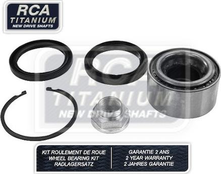 RCA France RCAK1338 - Riteņa rumbas gultņa komplekts www.autospares.lv