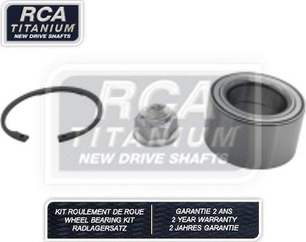 RCA France RCAK1237 - Wheel hub, bearing Kit www.autospares.lv