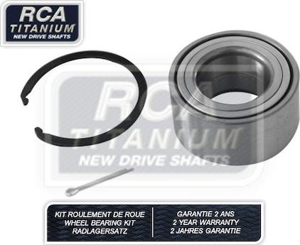 RCA France RCAK1224 - Подшипник ступицы колеса, комплект www.autospares.lv