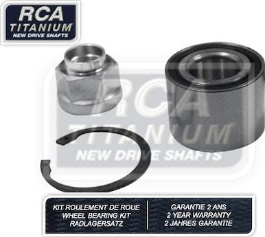 RCA France RCAK1273 - Riteņa rumbas gultņa komplekts autospares.lv