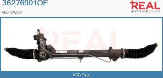 REAL 36276901OE - Steering Gear www.autospares.lv