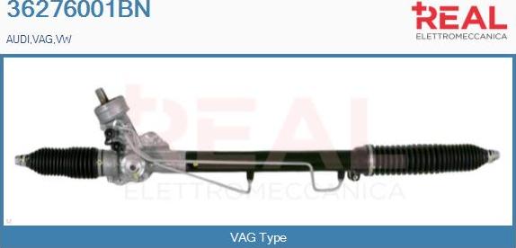 REAL 36276001BN - Steering Gear www.autospares.lv