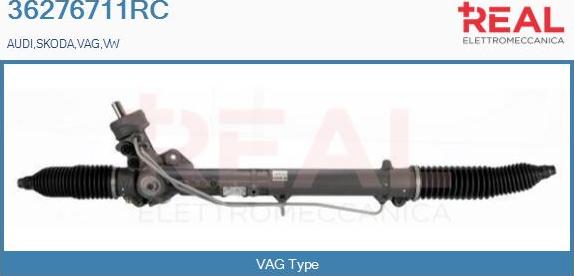 REAL 36276711RC - Steering Gear www.autospares.lv