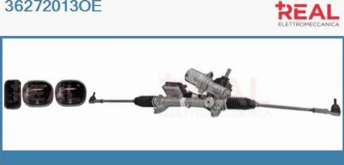 REAL 36272013OE - Steering Gear www.autospares.lv