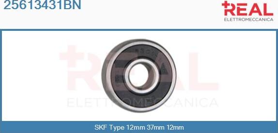 REAL 25613431BN - Bearing www.autospares.lv