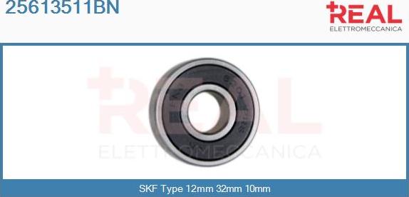 REAL 25613511BN - Bearing www.autospares.lv