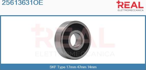 REAL 25613631OE - Bearing www.autospares.lv