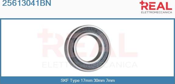 REAL 25613041BN - Bearing www.autospares.lv