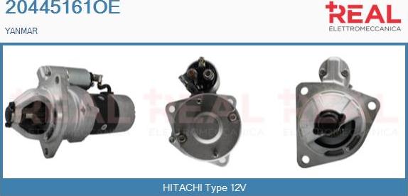 REAL 20445161OE - Стартер www.autospares.lv