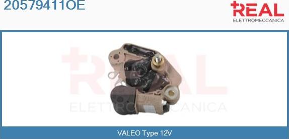 REAL 20579411OE - Voltage regulator, alternator www.autospares.lv