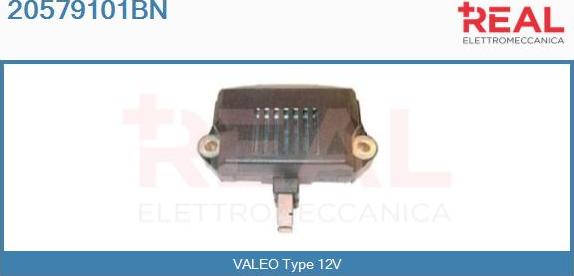 REAL 20579101BN - Ģeneratora sprieguma regulators www.autospares.lv