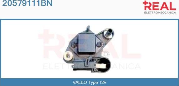 REAL 20579111BN - Ģeneratora sprieguma regulators www.autospares.lv