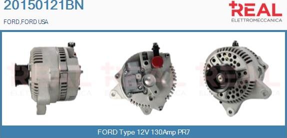 REAL 20150121BN - Ģenerators autospares.lv