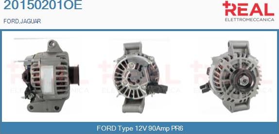 REAL 20150201OE - Alternator www.autospares.lv