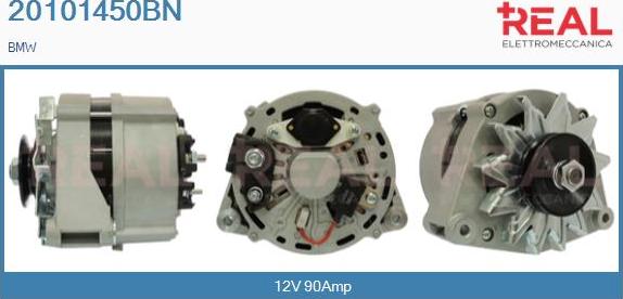 REAL 20101450BN - Ģenerators autospares.lv