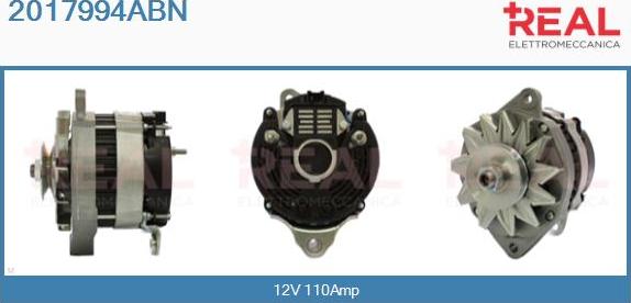 REAL 2017994ABN - Alternator www.autospares.lv