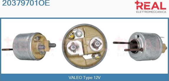 REAL 20379701OE - Ievilcējrelejs, Starteris autospares.lv