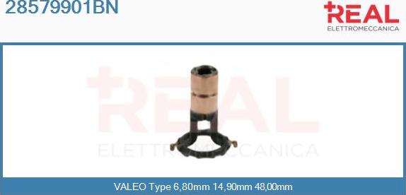 REAL 28579901BN - Slip Ring, alternator www.autospares.lv