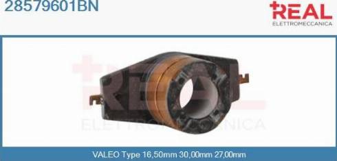 REAL 28579601BN - Контактное кольцо, генератор www.autospares.lv