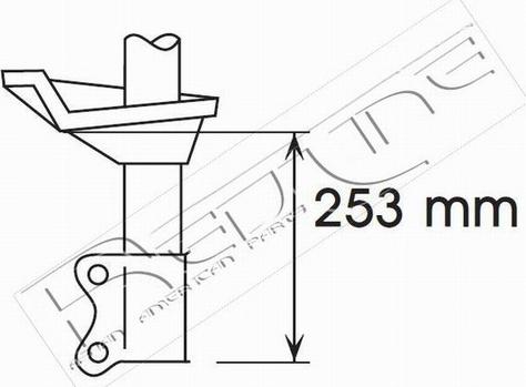 Red Line 39NI029 - Shock Absorber www.autospares.lv