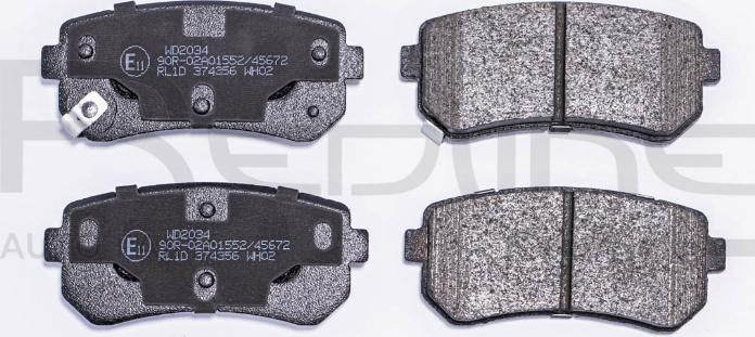 Red Line 27KI075 - Brake Pad Set, disc brake www.autospares.lv