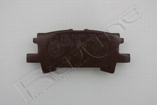 Red Line 27LX012 - Тормозные колодки, дисковые, комплект www.autospares.lv