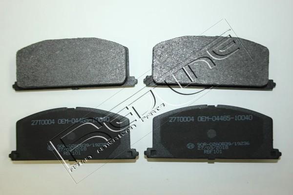 Red Line 27TO004 - Brake Pad Set, disc brake www.autospares.lv