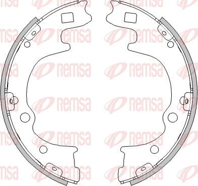 Remsa 4496.00 - Bremžu loki www.autospares.lv