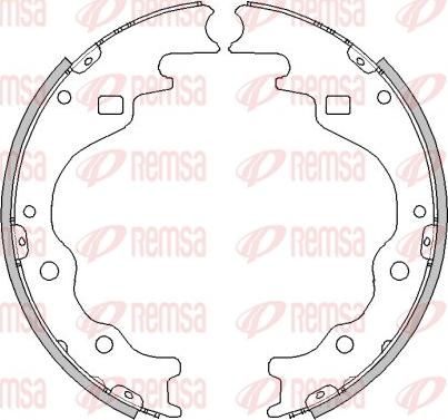 Remsa 4497.00 - Bremžu loki www.autospares.lv