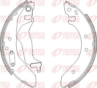 Remsa 4400.00 - Bremžu loki autospares.lv