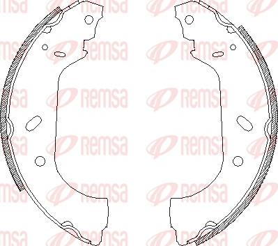 Remsa 4417.00 - Bremžu loki autospares.lv