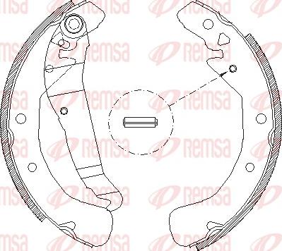 Remsa 4422.00 - Bremžu loki autospares.lv