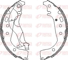 Remsa 4556.01 - Bremžu loki www.autospares.lv