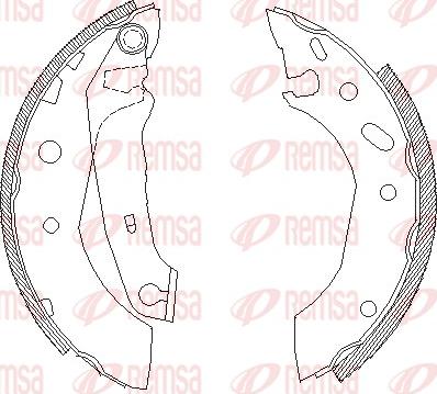 Remsa 4507.01 - Bremžu loki autospares.lv