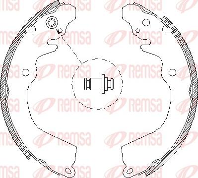 Remsa 4646.00 - Bremžu loki autospares.lv