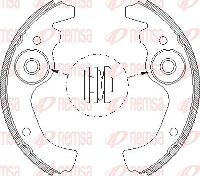 Remsa 4611.00 - Bremžu loki www.autospares.lv