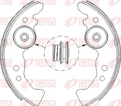 Remsa 4617.00 - Bremžu loki autospares.lv