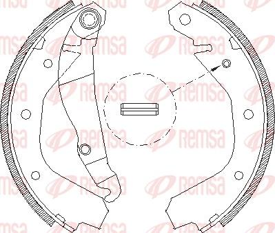 Remsa 4091.00 - Bremžu loki autospares.lv