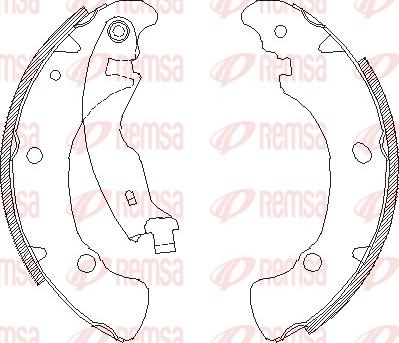 Remsa 4041.00 - Bremžu loki autospares.lv