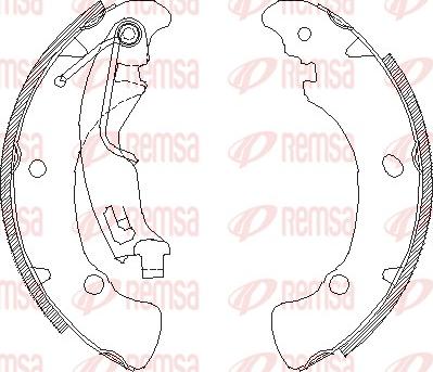 Remsa 4041.01 - Bremžu loki www.autospares.lv