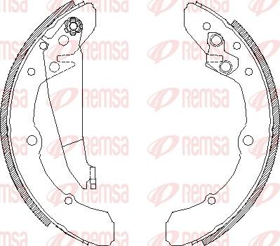 Remsa 4048.00 - Bremžu loki autospares.lv