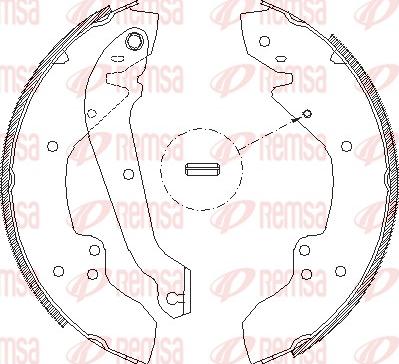 Remsa 4056.00 - Bremžu loki autospares.lv