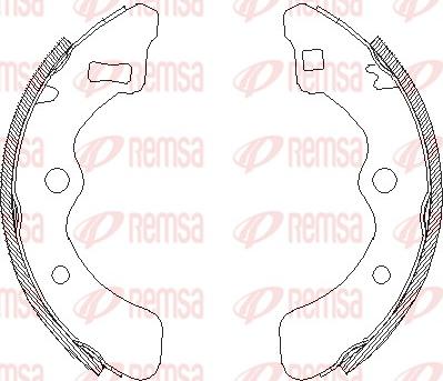 Remsa 4061.00 - Bremžu loki www.autospares.lv