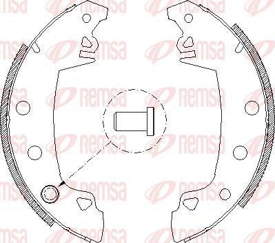 Remsa 4017.01 - Bremžu loki www.autospares.lv