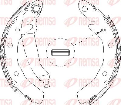 Remsa 4086.01 - Bremžu loki www.autospares.lv