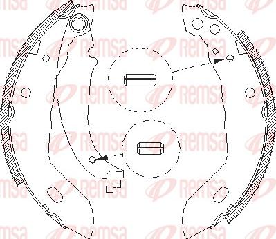 Remsa 4083.00 - Bremžu loki autospares.lv