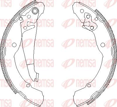 Remsa 4082.00 - Bremžu loki autospares.lv