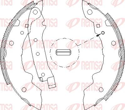 Remsa 4036.00 - Bremžu loki autospares.lv