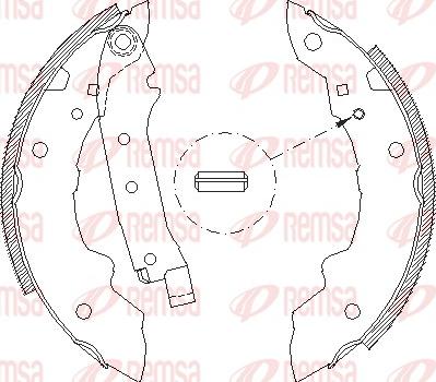 Remsa 4036.01 - Bremžu loki www.autospares.lv